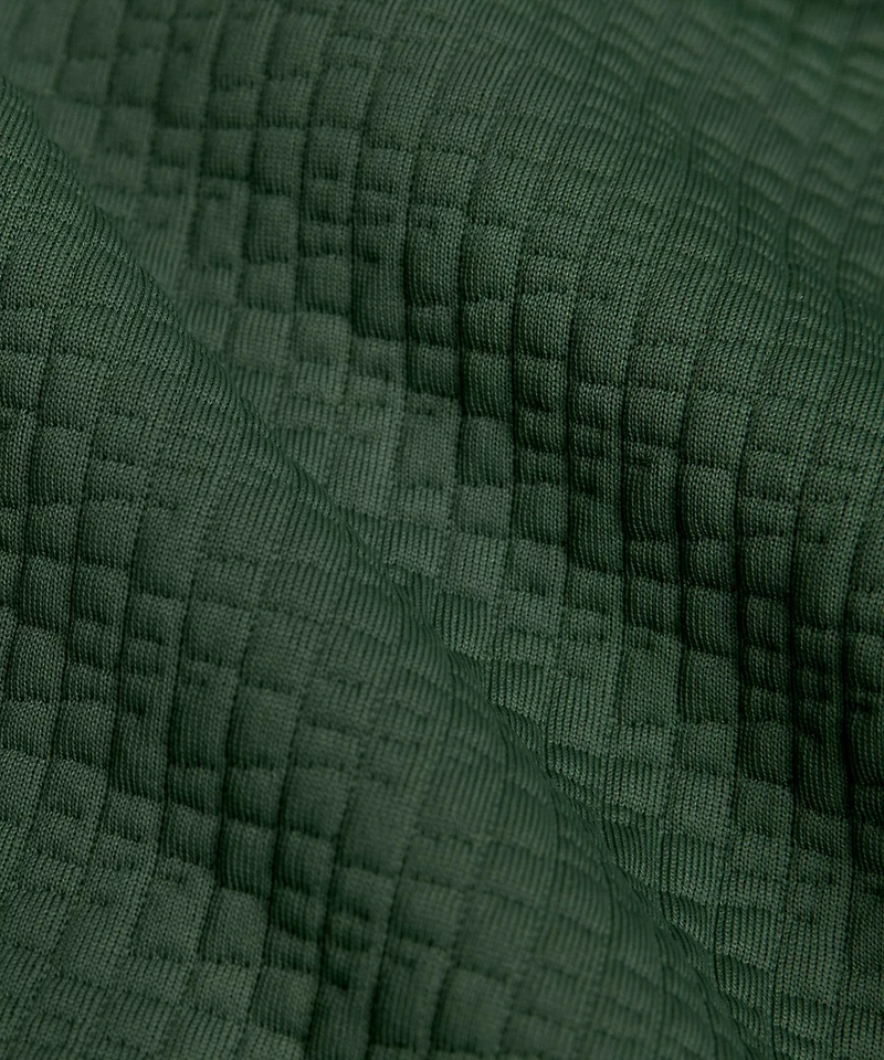 Jacquard High-Low Golf Pullover