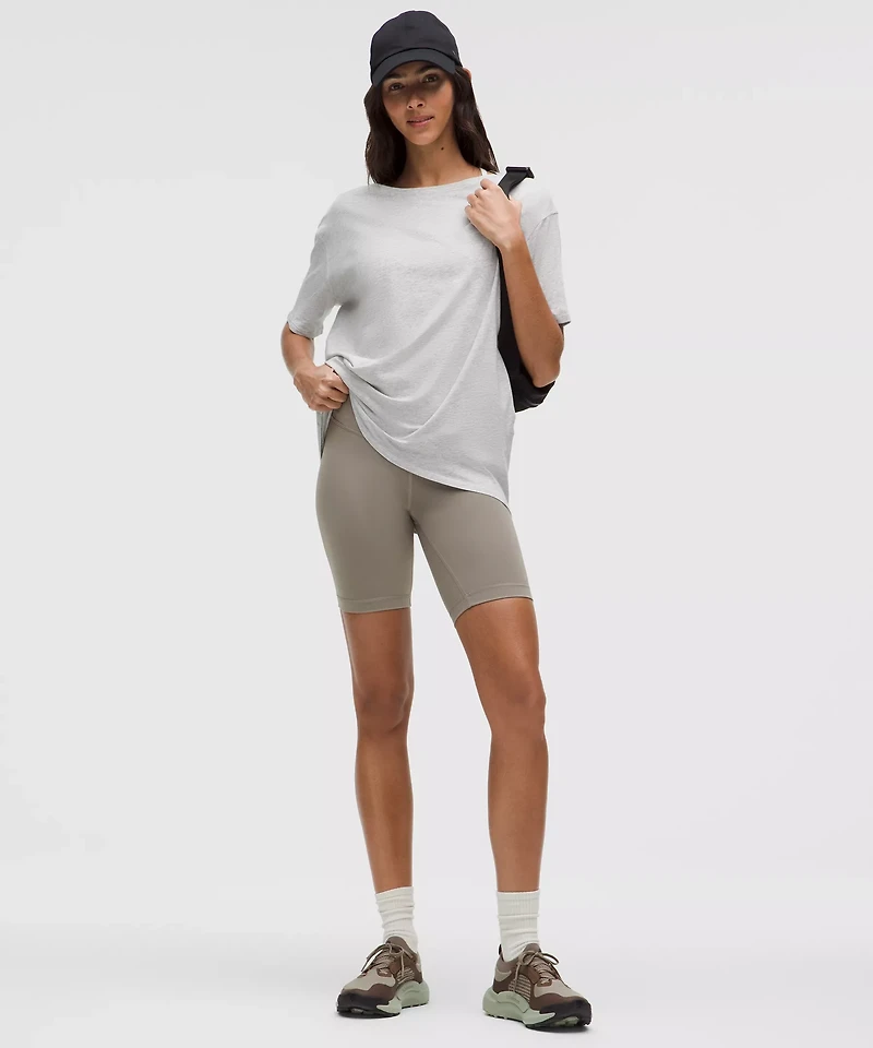 Back Action Organic Cotton T-Shirt | Women's Short Sleeve Shirts & Tee's