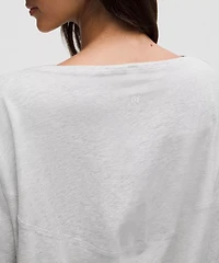 Back Action Organic Cotton T-Shirt | Women's Short Sleeve Shirts & Tee's