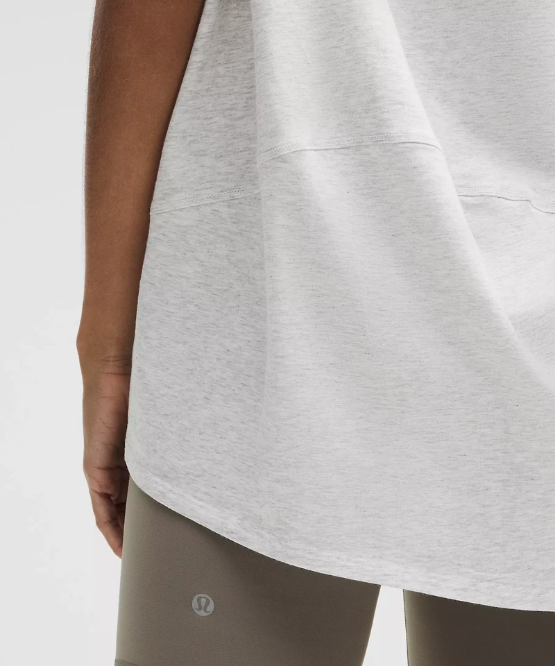 Back Action Organic Cotton T-Shirt | Women's Short Sleeve Shirts & Tee's