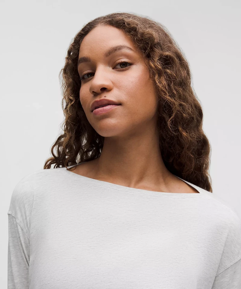 Back Action Organic Cotton Long-Sleeve Shirt | Women's Long Sleeve Shirts