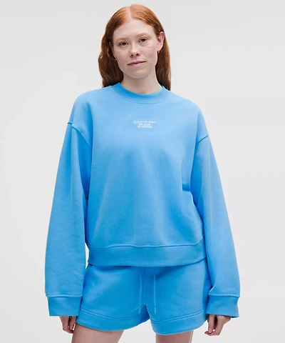 Women's Steady State Oversized Crew *Pride