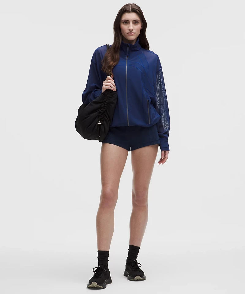 Define Oversized Jacket *Mesh