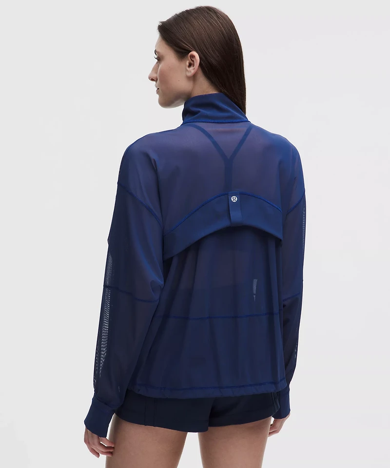 Define Oversized Jacket *Mesh
