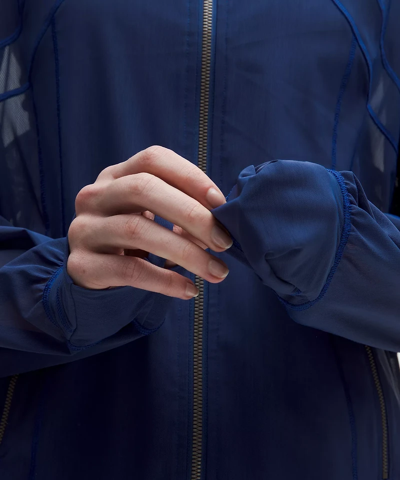 Define Oversized Jacket *Mesh