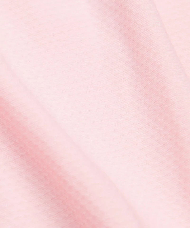 Quick-Dry Long-Sleeve Polo Shirt *Straight Hem