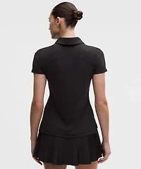 Quick-Dry Short-Sleeve Polo Shirt *Straight Hem