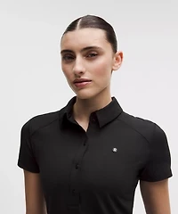 Quick-Dry Short-Sleeve Polo Shirt *Straight Hem