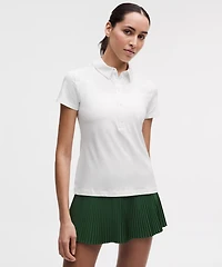 Quick-Dry Short-Sleeve Polo Shirt *Straight Hem