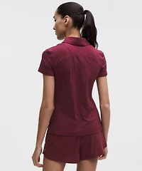 Quick-Dry Short-Sleeve Polo Shirt *Straight Hem