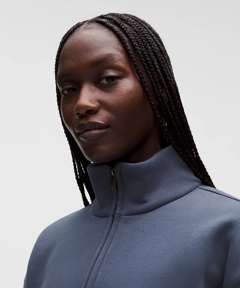 Women's Steady State SuperLoft Funnel-Neck Half Zip