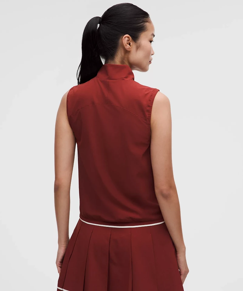 Lightweight High-Neck Golf Vest *Graphic