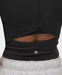 All It Takes Ribbed Keyhole Short-Sleeve Shirt