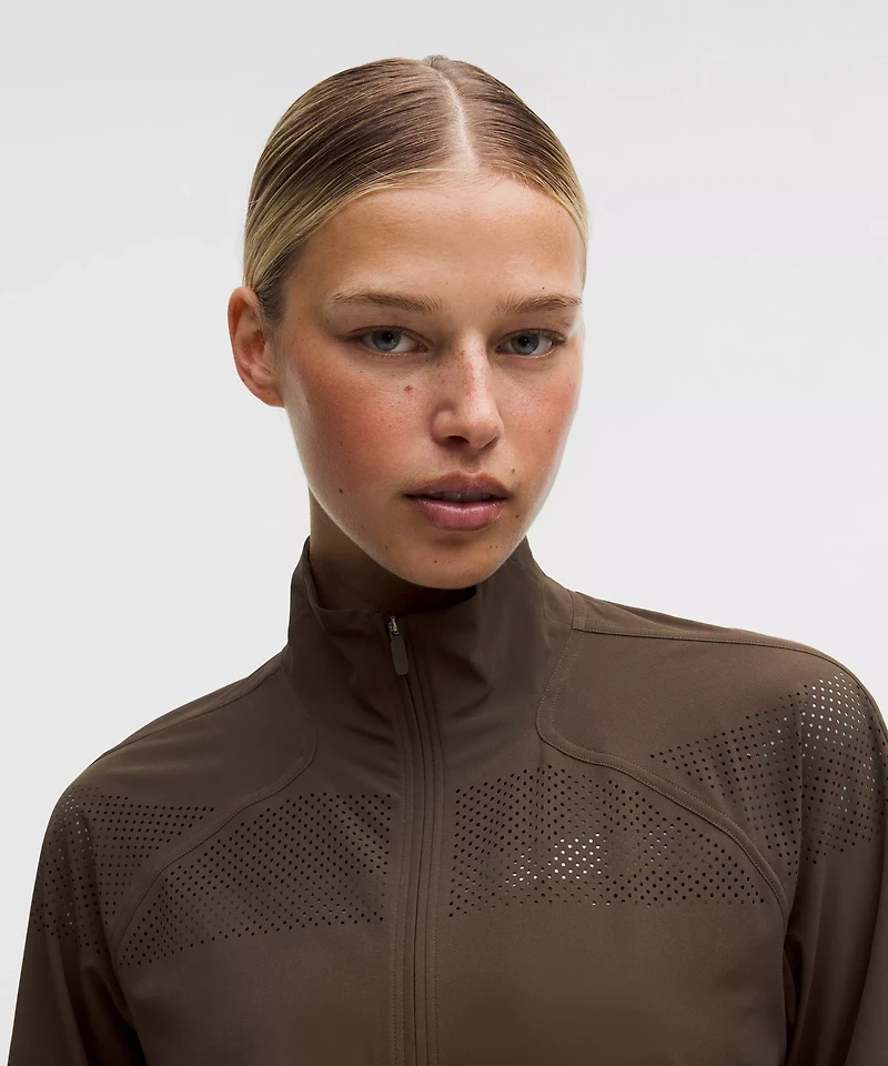 Adapted State Track Jacket *Perforated Stripe