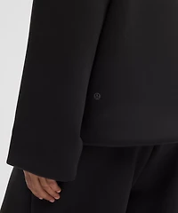 Sleek Spacer Full-Zip Hoodie