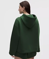 Sleek Spacer Full-Zip Hoodie