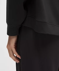 BeCalm Oversized Boatneck Long-Sleeve Shirt