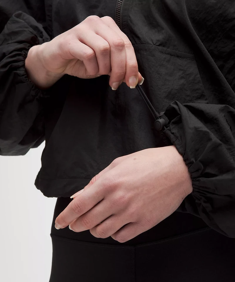 Scuba Cropped Anorak | Women's Coats & Jackets