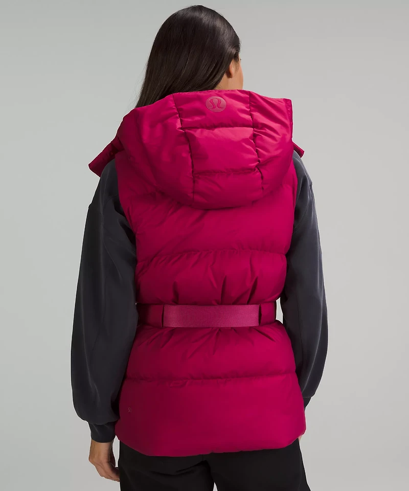 Wunder Puff Belted Waist 600-Down-Fill Vest