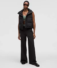 Wunder Puff 600-Down-Fill Cropped Vest | Women's Coats & Jackets