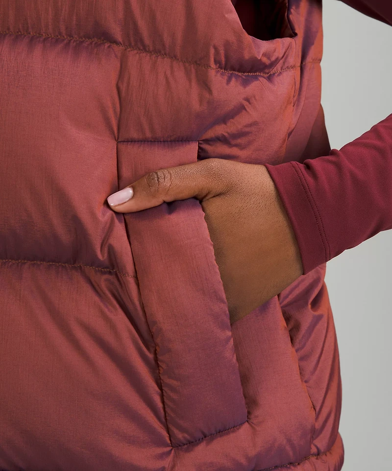 Wunder Puff 600-Down-Fill Cropped Vest