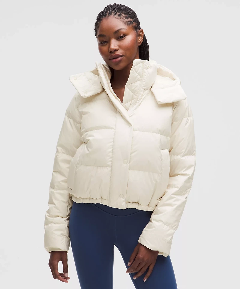 Wunder Puff 600-Down-Fill Cropped Jacket