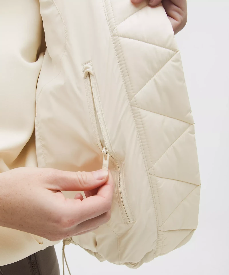 Wunder Puff 600-Down-Fill Cropped Vest | Women's Coats & Jackets