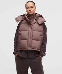 Wunder Puff 600-Down-Fill Cropped Vest