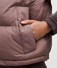 Wunder Puff 600-Down-Fill Cropped Vest