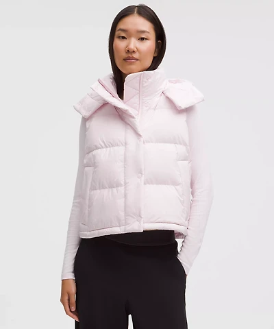Wunder Puff 600-Down-Fill Cropped Vest | Women's Coats & Jackets