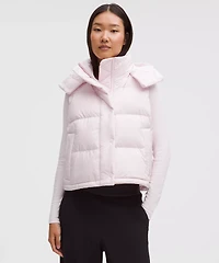 Wunder Puff 600-Down-Fill Cropped Vest | Women's Coats & Jackets
