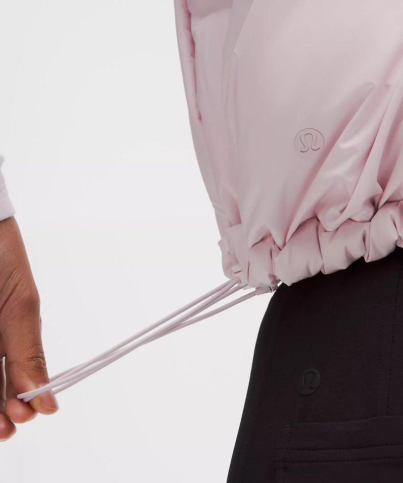 Wunder Puff 600-Down-Fill Cropped Vest | Women's Coats & Jackets