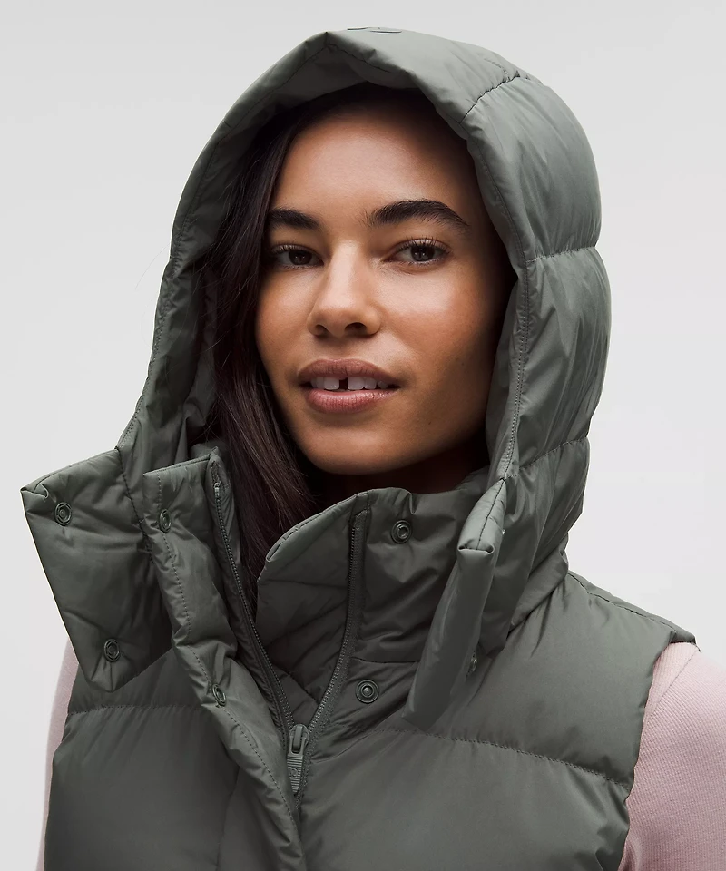 Wunder Puff 600-Down-Fill Cropped Vest | Women's Coats & Jackets