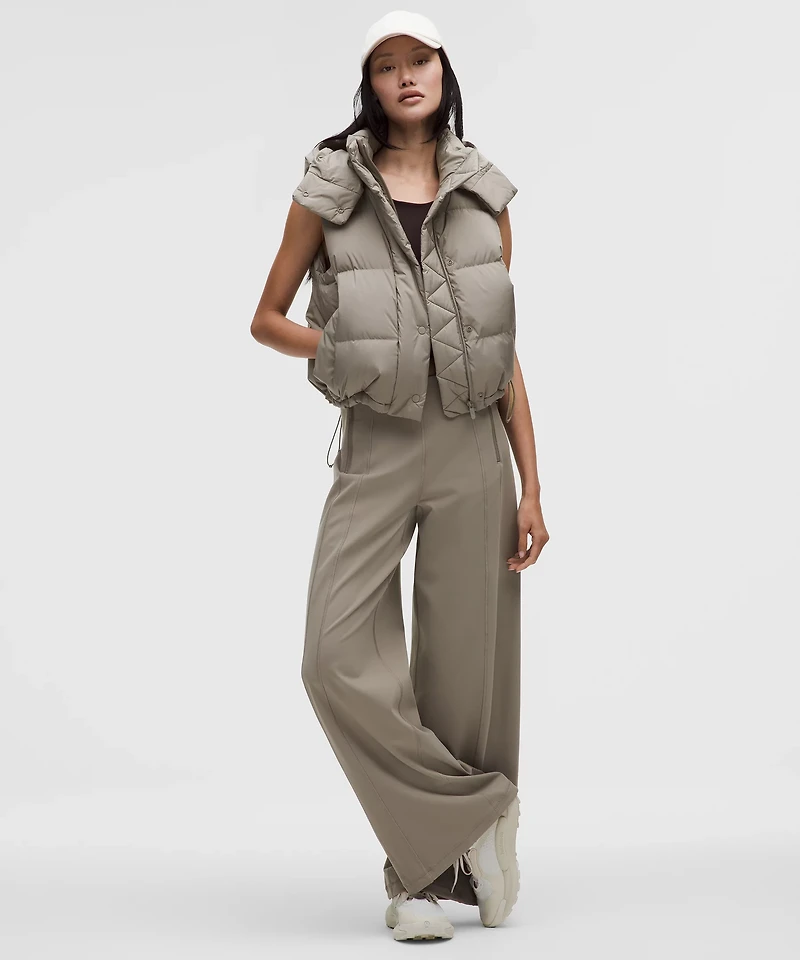 Wunder Puff 600-Down-Fill Cropped Vest | Women's Coats & Jackets