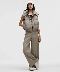 Wunder Puff 600-Down-Fill Cropped Vest | Women's Coats & Jackets