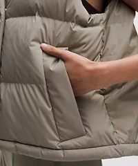 Wunder Puff 600-Down-Fill Cropped Vest | Women's Coats & Jackets