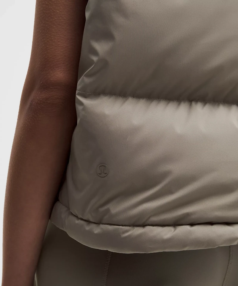 Wunder Puff 600-Down-Fill Cropped Vest