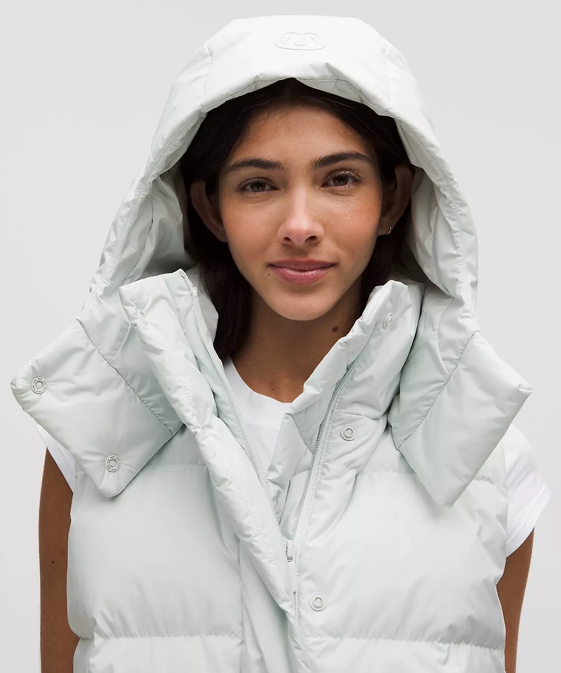 Wunder Puff 600-Down-Fill Cropped Vest