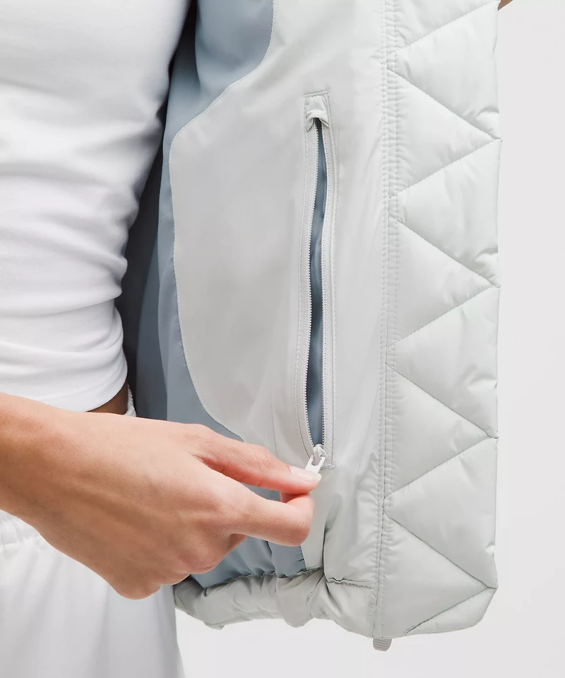 Wunder Puff 600-Down-Fill Cropped Vest