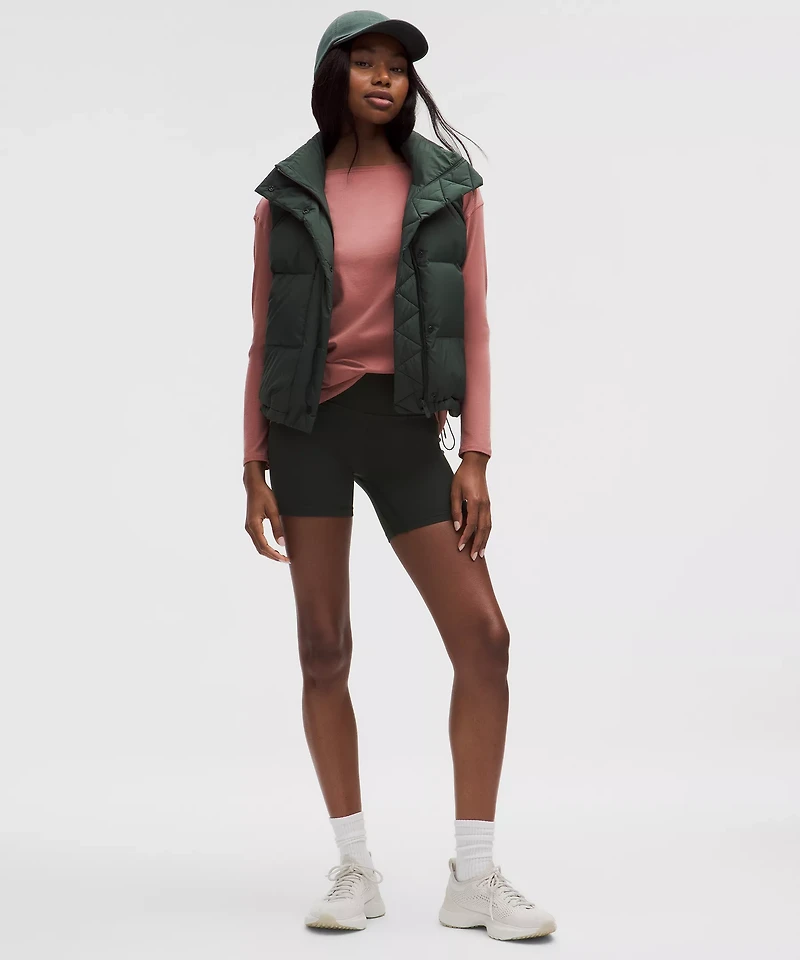 Wunder Puff 600-Down-Fill Cropped Vest