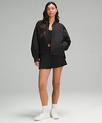 Lightweight Hem-Cinch Bomber Jacket | Women's Coats & Jackets