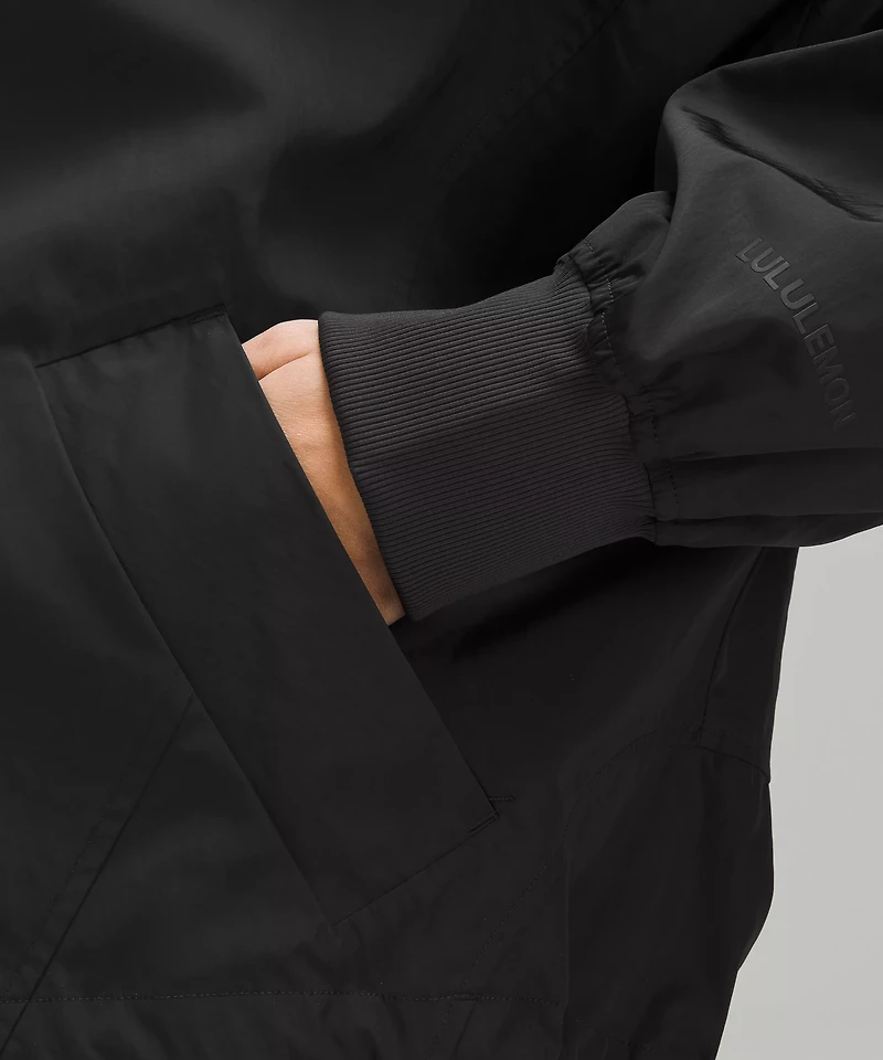 Lightweight Hem-Cinch Bomber Jacket | Women's Coats & Jackets