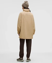 Hooded Mid-Length Utility Jacket | Women's Coats & Jackets