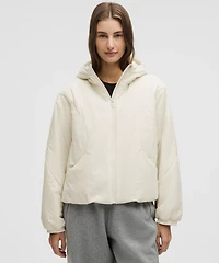 Water-Resistant Insulated Hooded Jacket