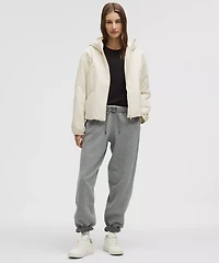 Water-Resistant Insulated Hooded Jacket