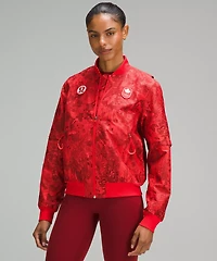 Team Canada Women's Vented Jacquard Bomber Jacket *COC Logo