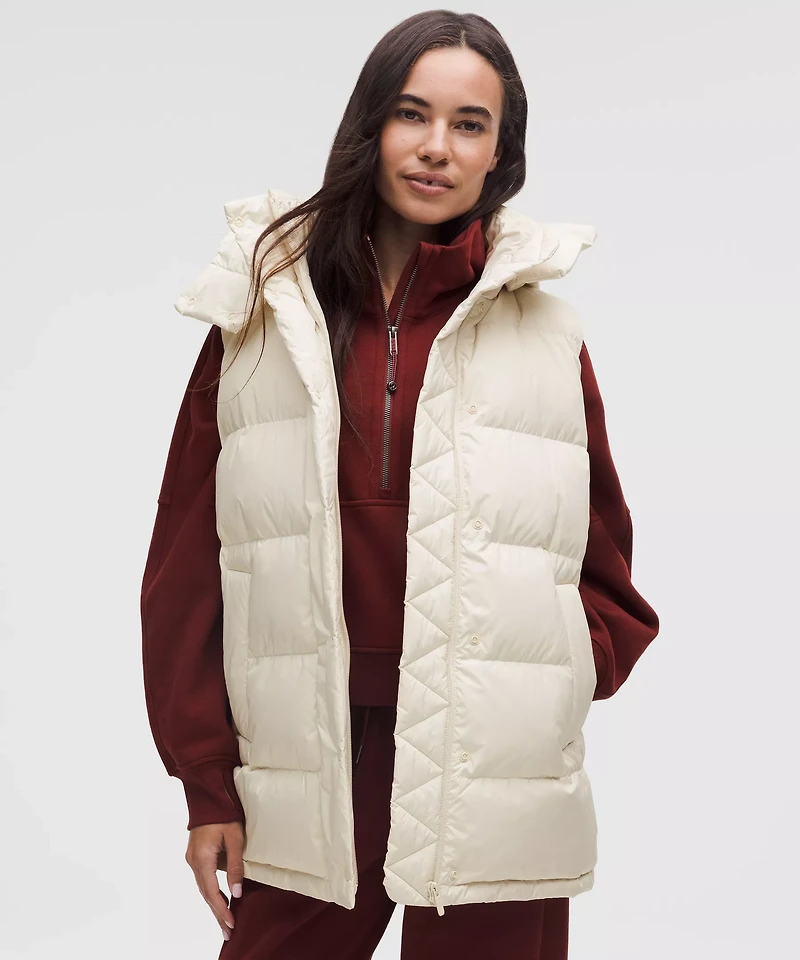 Wunder Puff 600-Down-Fill Mid-Length Vest | Women's Coats & Jackets