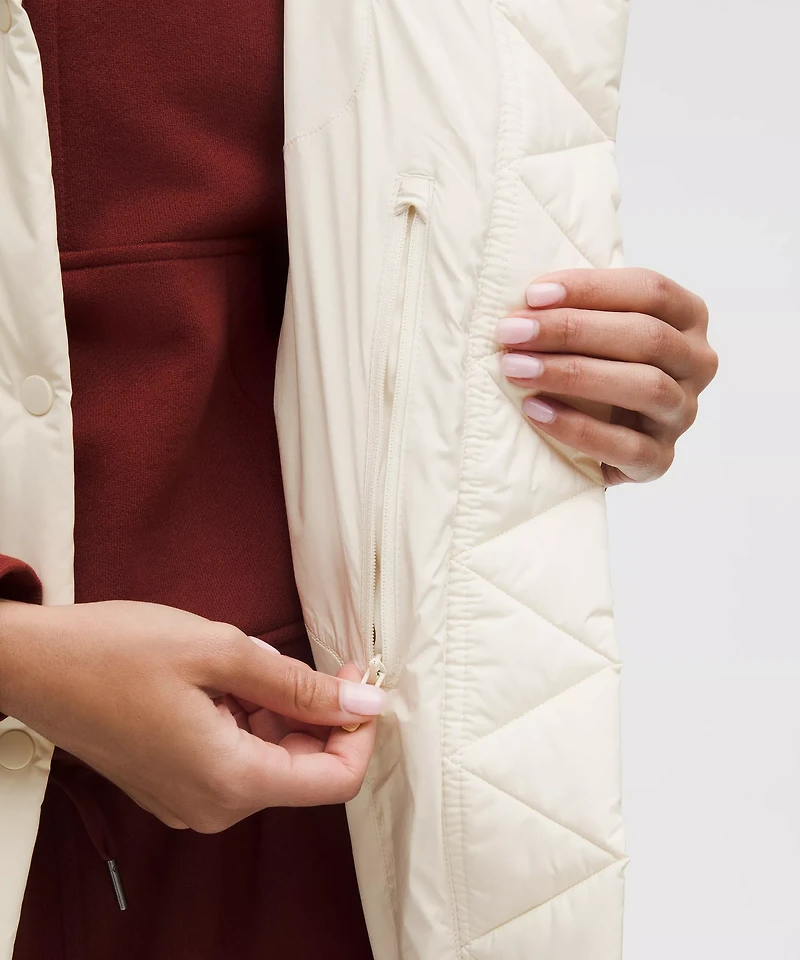 Wunder Puff 600-Down-Fill Mid-Length Vest | Women's Coats & Jackets