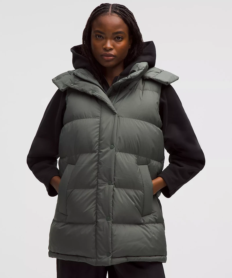 Wunder Puff 600-Down-Fill Mid-Length Vest | Women's Coats & Jackets