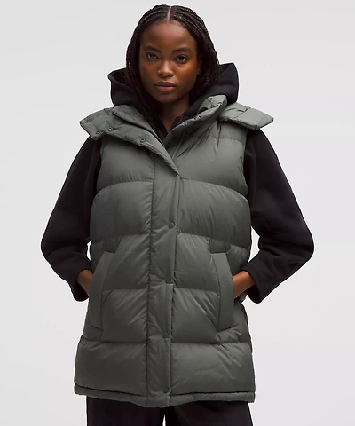 Wunder Puff 600-Down-Fill Mid-Length Vest | Women's Coats & Jackets
